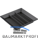 BLANCO AktivBio-Deckel 6 Liter Kunststoff Schwarz