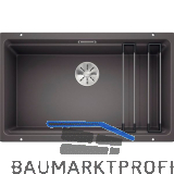 BLANCO Unterbau-Sp�le Etagon 700-U, Felsgrau