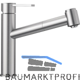 BLANCO K�chenarmatur Ambis-S 525124 drucklos Edelstahl geb�rstet