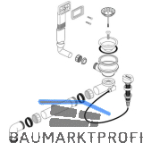 BLANCO Ab- und �berlaufgarnitur 1 x 3,5'' 237859