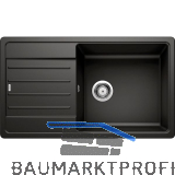 BLANCO Einbausp�le Legra XL 6 S Schwarz, reversibel