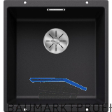 BLANCO Unterbau-Sp�le Subline 400-U, Schwarz