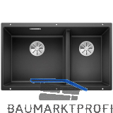 BLANCO Unterbau-Sp�le Subline 430/270-U, Anthrazit