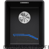 BLANCO fl�chenb�ndige Sp�le Subline 320-F, Schwarz