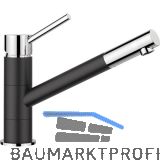BLANCO K�chenarmatur Kano 526175 druckfest Schwarz/Chrom