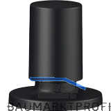 BLANCO Zugknopf rund, Schwarz matt