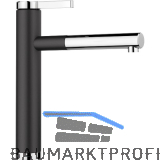 BLANCO K�chenarmatur Linee-S 526171 druckfest Schwarz/Chrom