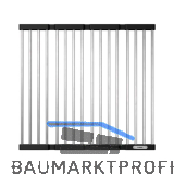 BLANCO Edelstahl Klappmatte 460 x 420