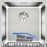 BLANCO 2D-Sp�le Solis 400-IF Edelstahl