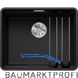 BLANCO fl�chenb�ndige Sp�le Etagon 500-F Schwarz