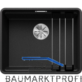 BLANCO fl�chenb�ndige Sp�le Etagon 500-F Anthrazit