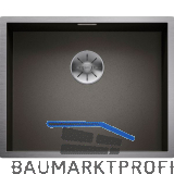 BLANCO Unterbau-Sp�le Zerox 500-U Edelstahl Dark Steel