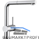 BLANCO K�chenarmatur Linus-S 526242 druckfest, PVD Steel