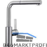 BLANCO K�chenarmatur Lanora-S-F 526180 Vorfenstermontage druckfest Edelstahl