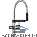 BLANCO K�chenarmatur EVOL-S Pro Soda & Filter 526255 druckfest PVD Steel