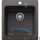 BLANCO Einbausp�le Naya 45 Felsgrau, reversibel