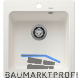 BLANCO Einbausp�le Naya 45 Wei�, reversibel
