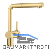 BLANCO K�chenarmatur Linus-S 526684 druckfest Satin Gold