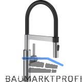 BLANCO K�chenarmatur Sonea-S Flexo 526616 druckfest Edelstahl geb�rstet