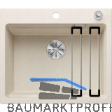 BLANCO Einbausp�le Etagon 6 Softwei�