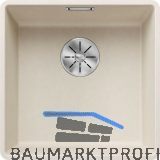 BLANCO fl�chenb�ndige Sp�le Serie Subline 400-F, Softwei�