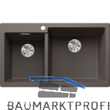 BLANCO Einbausp�le Pleon 9, Vulkangrau