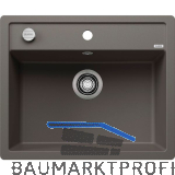 BLANCO fl�chenb�ndige Sp�le Dalago 6-F, Vulkangrau