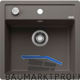 BLANCO fl�chenb�ndige Sp�le Dalago 5-F, Vulkangrau