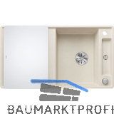 BLANCO fl�chenb�ndige Sp�le Axia III 5 S-F Softwei� inkl. Glas Schneidbrett