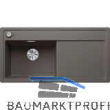 BLANCO fl�chenb�ndige Sp�le Zenar XL 6 S-F Vulkangrau, TT rechts