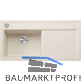 BLANCO fl�chenb�ndige Sp�le Zenar XL 6 S-F Softwei�, TT rechts