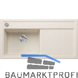 BLANCO Einbausp�le Zenar XL 6 S Softwei�, Tropfteil rechts