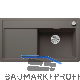 BLANCO fl�chenb�ndige Sp�le Zenar 5 S-F Vulkangrau, Tropfteil links