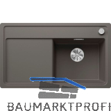 BLANCO fl�chenb�ndige Sp�le Zenar 45 S-F Vulkangrau, Tropfteil links