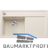 BLANCO fl�chenb�ndige Sp�le Zenar 45 S-F Softwei�, Tropfteil rechts