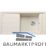 BLANCO Einbausp�le Faron XL 6 S mit InFino Korbventil Softwei�, reversibel