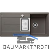 BLANCO fl�chenb�ndige Sp�le Metra 6 S-F Vulkangrau, reversibel