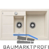 BLANCO Einbausp�le Metra 6 S Compact Softwei�, reversibel