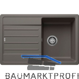 BLANCO Einbausp�le Legra 45 S Vulkangrau, reversibel