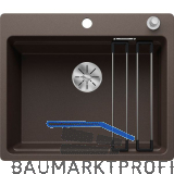 BLANCO fl�chenb�ndige Sp�le Etagon 6-F mit Ablauffernbedienung, Cafe