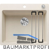 BLANCO fl�chenb�ndige Sp�le Etagon 6-F mit Ablauffernbedienung, Softwei�