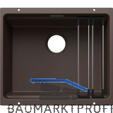 BLANCO Sp�le Etagon 500-U for Coloured Components, Cafe