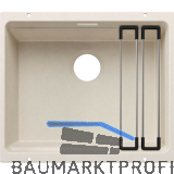 BLANCO Sp�le Etagon 500-U for Coloured Components, Softwei�