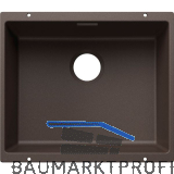 BLANCO Sp�le Subline 500-U for Coloured Components, Cafe