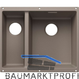 BLANCO Sp�le Subline 340/160-U for Coloured Components, Becken rechts Tartufo