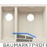 BLANCO Sp�le Subline 340/160-U for Coloured Components, Becken rechts Softwei�