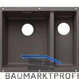 BLANCO Sp�le Subline 340/160-U for Coloured Components, Becken links Vulkangrau