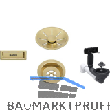 BLANCO Ab-und �berlaufset InFino f�r Color Unit Satin Gold