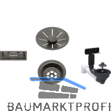BLANCO Ab-und �berlaufset InFino f�r Color Unit Satin Darksteel