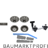 BLANCO 2x Ab-u. �berlaufset InFino f�r Color Unit Satin Darksteel